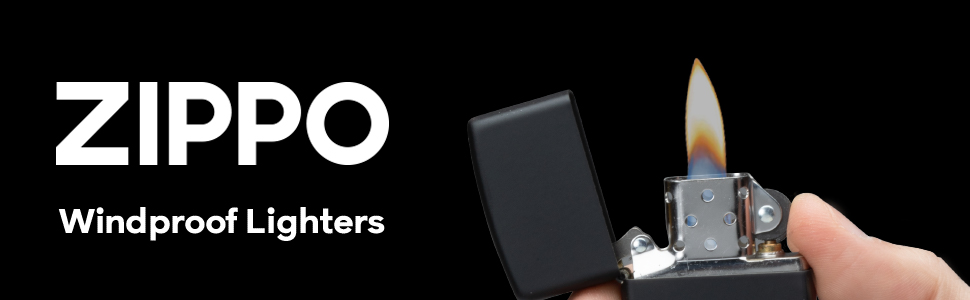 zippo, zippo lighters, windproof, lighter, flame, fire, matte, matte lighters, zippo click, flint