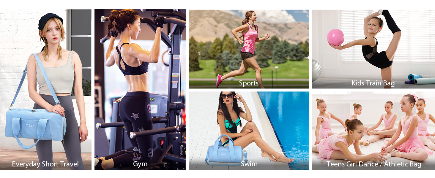 Sport Duffle Bag for Women 