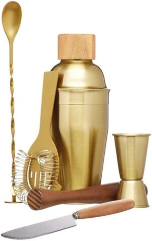 BarCraft Cocktail Set 450ML 6pc Bra...