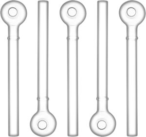 BMTick 5″ Glass Oil Pipe with...