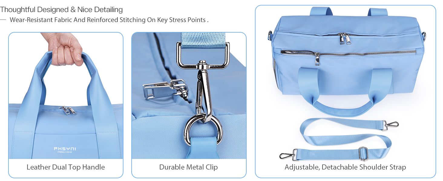 easy Carrying Pu Leather Handle