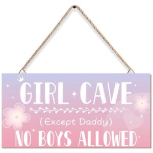 DUMING-IN Girl Cave Sign, 12″...