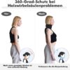 Aeroplane Neck Pillow, Travel Pillow, Neck Pillow for On the Go, Sleeping Aid, Neck Support, Skin-Friendly and Breathable, Neck Pillow for Relieving Neck Pain Office, Portable Sleeping Pillow - Image 4