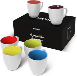MIAMIO – 6 x 350 ml Stoneware...