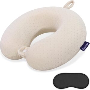 Memory Foam Neck Pillow Comfortable...
