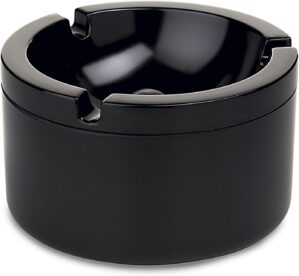 Mepal Ashtray with Lid, Black, One ...