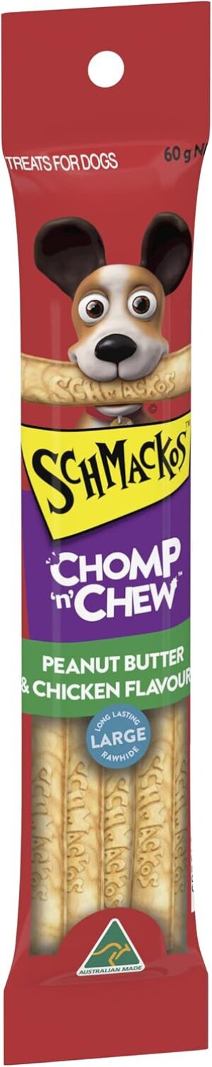 Schmackos Chomp N Chew Large Dog Pe...