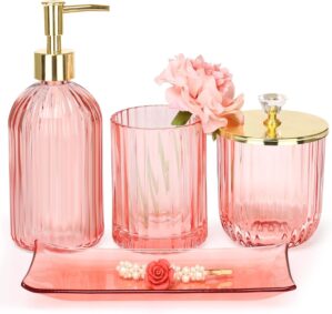 Haturi Bathroom Accessories Set, 4 ...