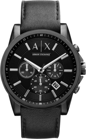 Armani Exchange Men’s Black L...