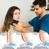 Aeroplane Neck Pillow, Travel Pillow, Neck Pillow for On the Go, Sleeping Aid, Neck Support, Skin-Friendly and Breathable, Neck Pillow for Relieving Neck Pain Office, Portable Sleeping Pillow - Image 2