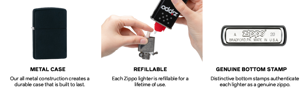 zippo, zippo lighters, windproof, lighter, flame, fire, matte, matte lighter, click, refillable