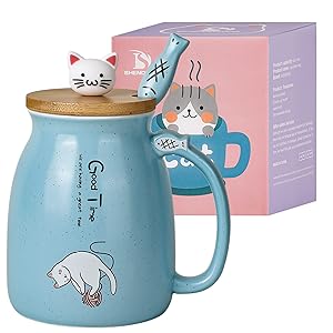 cat lovers gift ideas cat coffee cup pink cat mug cat lover gifts for women cat gift christmas gifts