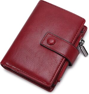 HKCLUF Women’s PU Leather Pur...