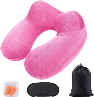 AiQInu Inflatable Neck Pillow, Trav...