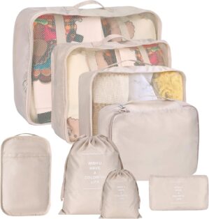 kingdalux 8 Set Packing Cubes for S...