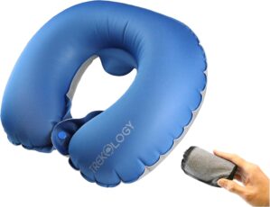 TREKOLOGY Inflatable Neck Pillow fo...