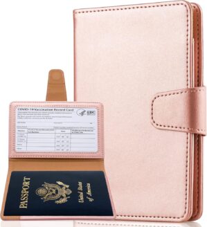 Teskyer Passport Holder and Vaccine...