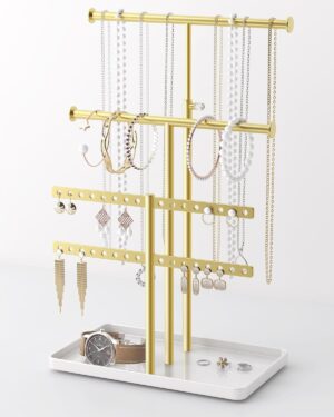 Josmimic Jewellery Stand Chain Hold...