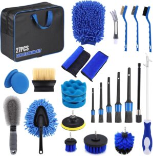 GOYOXOKY Car Cleaning Kit 27Pcs, Ca...