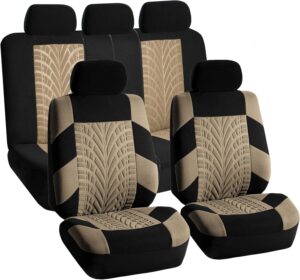 FH Group FB071BEIGE115 Car Seat Cov...