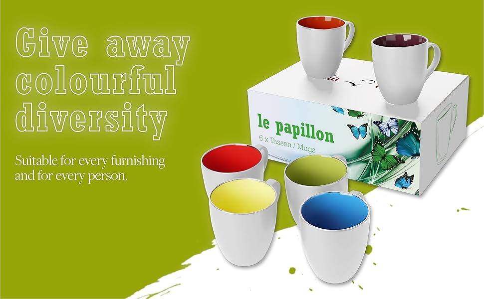Le Papillon Coffee Mug