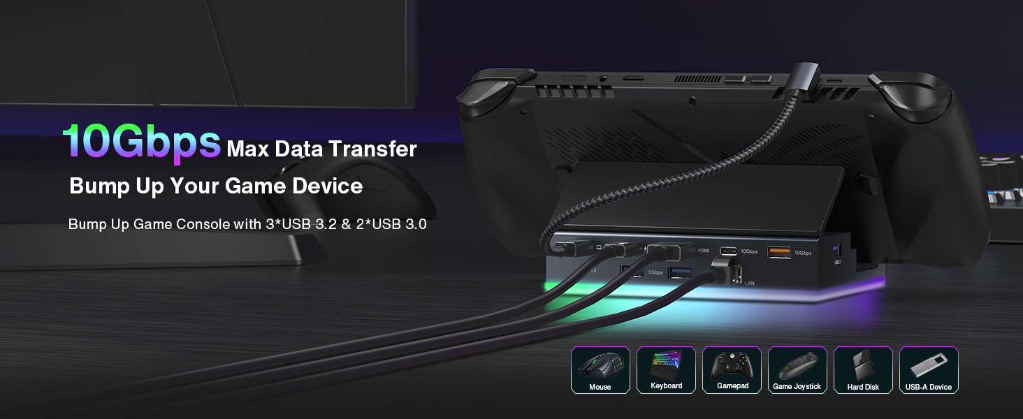 steam deck dock