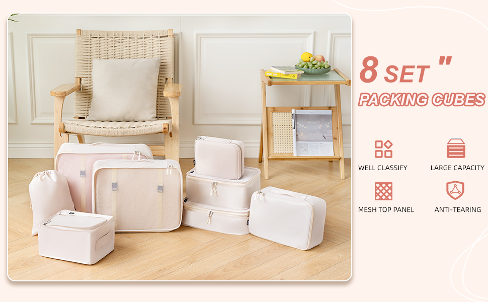 packing cubes