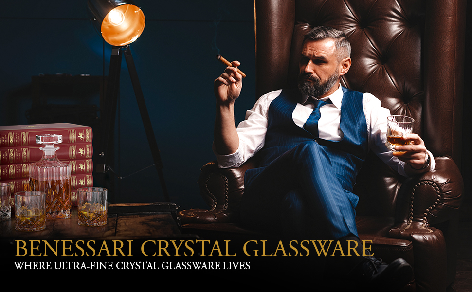 Benessari Crystal Glassware
