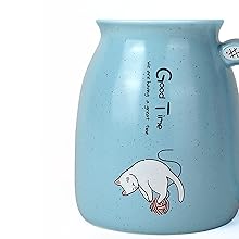 cat lover drinking cup for women cat lover gifts cat lover gifts for women cat mug cute ceramic mug