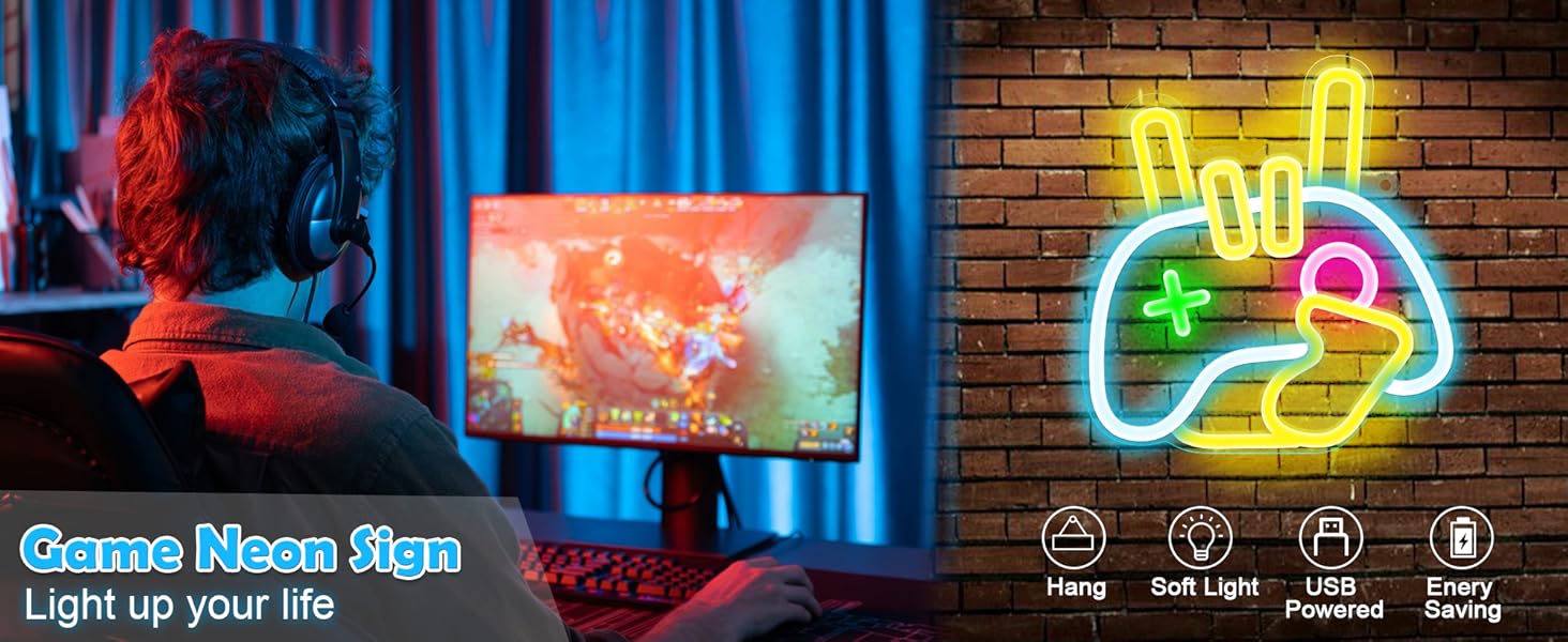 Game Neon Sign