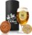 Celebration Gallery Beer Glasses 40th Birthday Gifts – Personalised Gifts for Men Custom Mug with Wooden Coaster – 400ml Pint Glasses Beer Gifts – Food-Grade Glass Mugs for Men in Elegant Gift Box