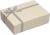 TAKEMEKI Gift Box (Cream) 5.9 x 4.1 x 1.8 inches (15 x 10.5 x 4.5 cm), Silver Ribbon