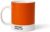 Copenhagen Design 101030021 Pantone Mug, Coffee/Tea Cup, fine China (Ceramic), 375 ml, Orange 021 C, Porcelain, One Size