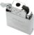 Zippo Lighter with Gas Insert – Yellow Flame 65815 Windproof Rechargeable Metal Click Function Silver Great Gift Idea