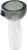 Pipes Glass Head Grey Transparent Cut NS14 Made of Borosilicate