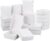 OLYCRAFT Pack of 50 Small Boxes 9.5 x 9.5 x 3.5 cm White Cardboard Gift Box Square Jewellery Box Made of Kraft Paper Shipping Box Made of Corrugated Cardboard for Packaging Gifts and Small Items