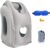 SmartDer Inflatable Travel Pillow, Airplane Pillow with Patented Valve Design, Travel Accessories with Neck and Head Support, Travel Pillows for Long Haul Flights, Cars, Buses, Trains, Office Napping