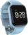 e-vibra Waterproof Vibrating Alarm Watch Rechargeable 15 Alarm Reminder Watch Potty Training Watch with Lock Screen (Light Blue)