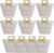 Kraft Paper Gift Boxes,10 pcs Wedding Favour Paper Candy Kraft Boxes with Bow Ribbon Hand-held Small Boxes for DIY Wedding and Party Gifts and Favours