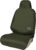 Bonform 4092-10GN Fine EX Seat Cover, Wide Size, Waterproof, Water Repellent, 1 Front Seat, Green