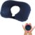Travel Pillow, Inflatable Neck Pillow, Inflatable Travel Pillow, Inflatable U Shape Pillow, Travel Neck Pillow with Pressing Inflation Pump, Suitable for Sleeping Rest, Plane, Car and Office