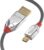 LINDY 5m USB 2.0 Type A to Micro-B Cable, Cromo Line