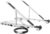Targus USB-C Portable Stand with HDMI, Integrated 2 x Powered USB-A Ports, Ethernet – Silver (AWU100005GL)