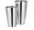 ZONADAH Cocktail Shaker Cups Stainless Steel Cocktail Shaker Cups Set Cans Wine Mixer Drink Bottle Bar Tool for Bartender Transparent Party Supplies 700ml and 550ml