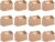 Bhina 20 Pcs Kraft Paper Box,Kraft Paper Food Box,Kraft Paper Cake Gift Box,Candy Kraft Box,Kraft Paper Boxes Takeaway,Treat Boxes Suitable For Cakes,Cookies,Fried Chicken,Takeaway Packaging Boxes