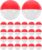 Amosfun Toy Empty Round Capsules Pack of 50 Capsules for Vending Machines 75 mm Small Round Transparent Braided Balls for Party Gifts Home Toys