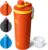 Bottle Bottle 26 oz Insulated Shaker Bottle Insulated Water Bottle for Men and Women Protein Shaker Bottles for Gym Water Cup OrangeRed