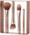 Profusion Cosmetics Magnetix Core Collection, Premium Synthetic and Natural Fiber Makeup Brushes Set for Flawless Look, Essential Beauty Tools to Complete Your Look