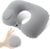 Inflatable Neck Pillow, Travel Pillow, Inflatable Travel Pillow, Inflatable U Shape Pillow, Neck Pillow, Travel Pillow, Ergonomic Inflatable Travel Pillow for Travel, Plane (Grey)