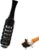 ZAHD Pocket Ashtray Cigarettes Pocket Ashtray Cigarette Holder Portable Hand Ashtray Portable Ashtray Cigarettes Pocket Ashtray for Use at Work in the Car (Black)